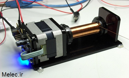 پروژه ی نمایش دورموتور استپ موتور
