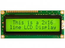 آموزش LCD کاراکتری 2 *16