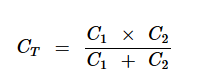 محاسبه ظرفیت معادل خازن