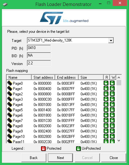 پروگرم کردن بورد STM32F103C8 با استفاده از USB port