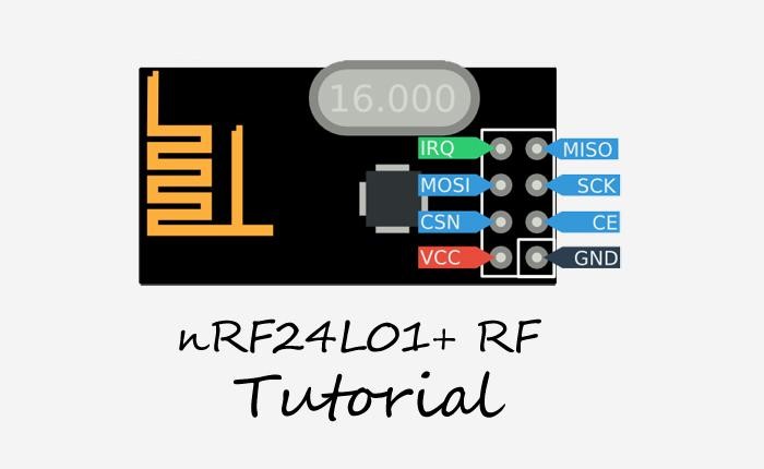آموزش ماژول nRF24L01+ RF
