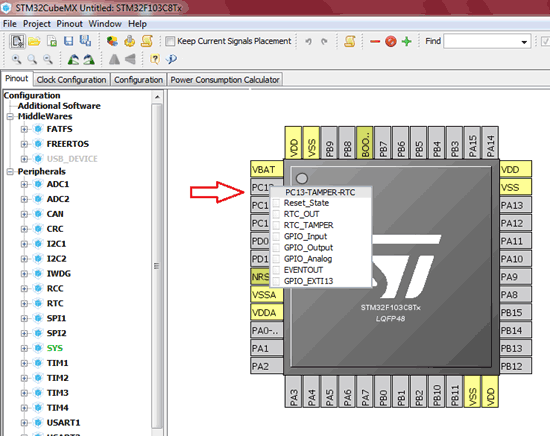 پروگرم کردن میکروکنترلر STM32F103C8 با استفاده از Keil uVision و STM32CubeMX