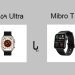 مقایسه ساعت هوشمند شیائومی مدل Mibro T1 با ساعت هوشمند ترایتو مدل LG59 Ultra