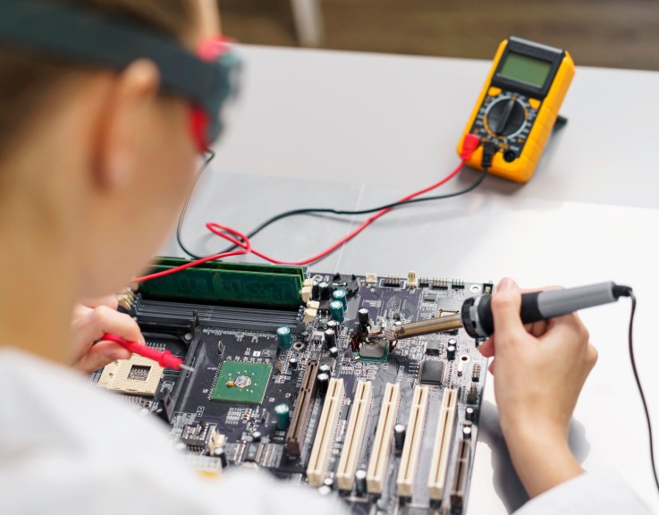 مراحل تعمیر برد الکترونیکی از صفر تا صد به زبان ساده