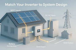 نصب و سیم کشی اینورتر خورشیدی